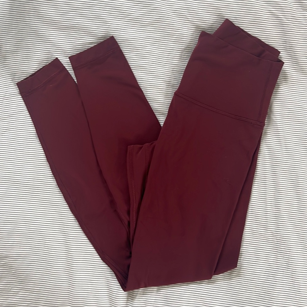 LULULEMON align high rise leggings, inseam 29”